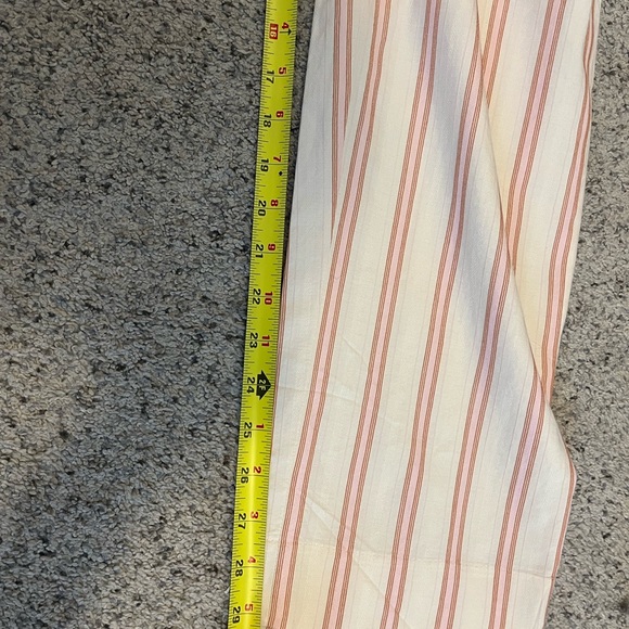 Jcrew pull on cotton blend pant in stripe - Picture 10 of 10